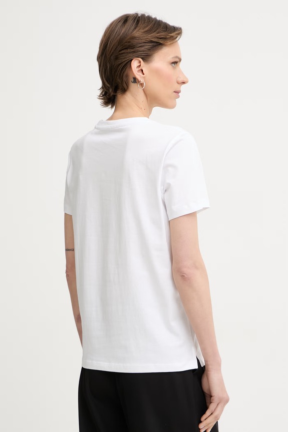 Oblečenie Guess tričko dámske bavlnené W6GI15.K3035 biela