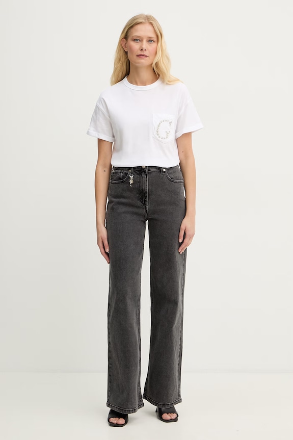 Guess tričko dámske bavlnené W6GI17.K3037 biela SS26