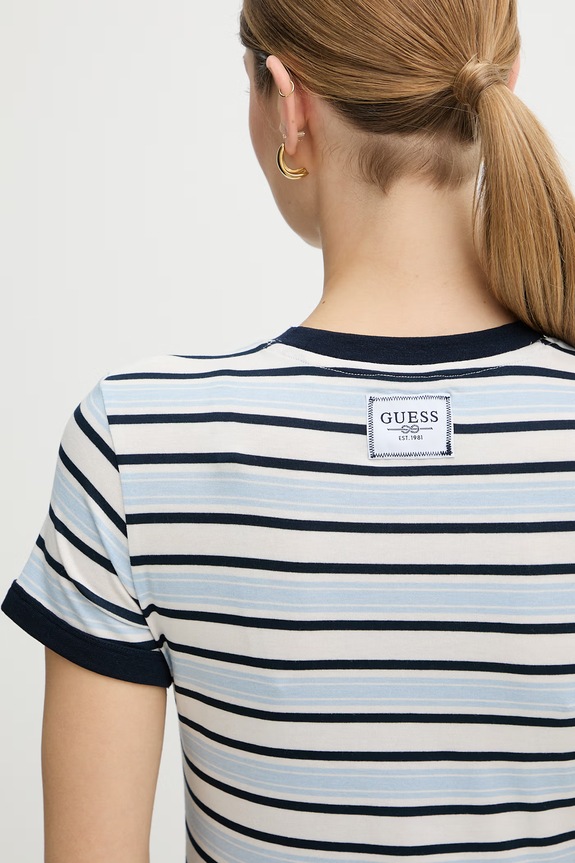 Guess basic póló női modállal W6GI18.K3040 kék