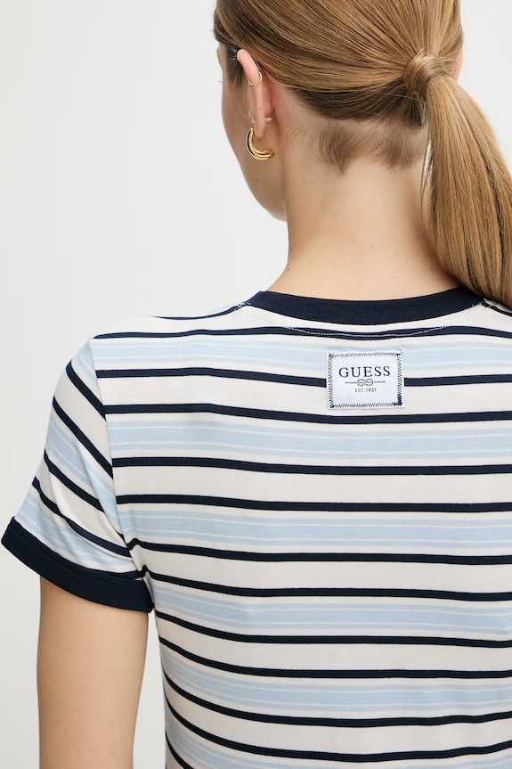 Guess basic póló női modállal W6GI18.K3040 kék