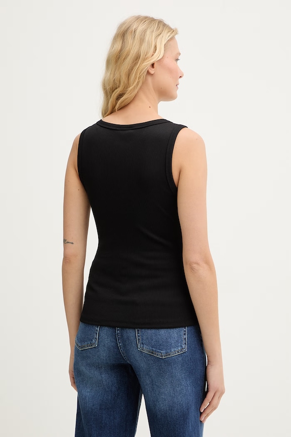 Oblečenie Guess top dámsky W6GP22.K2954 čierna