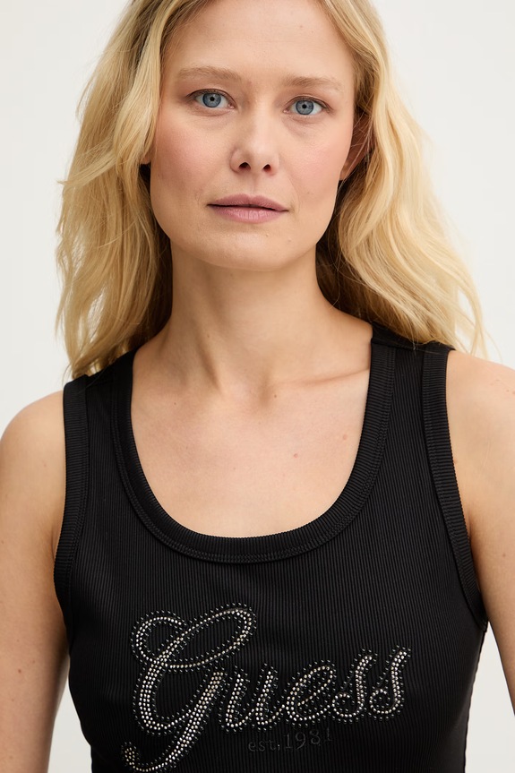 Guess top dámsky čierna W6GP22.K2954