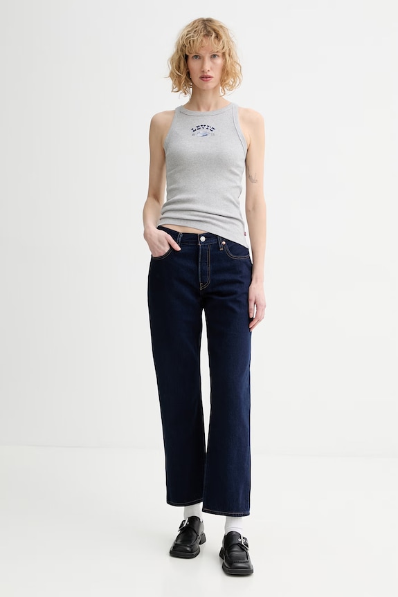 Top Levi's GR ESSENTIAL RACER 003QP.0009 siva SS26