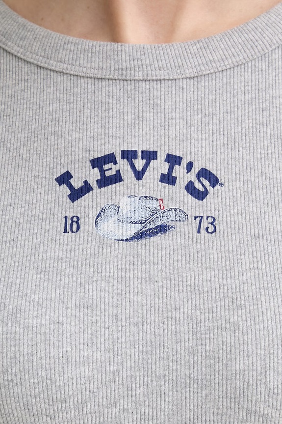 Top Levi's GR ESSENTIAL RACER 003QP.0009 siva