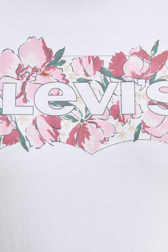 Levi's t-shirt bawełniany THE PERFECT TEE 17369.3387 biały