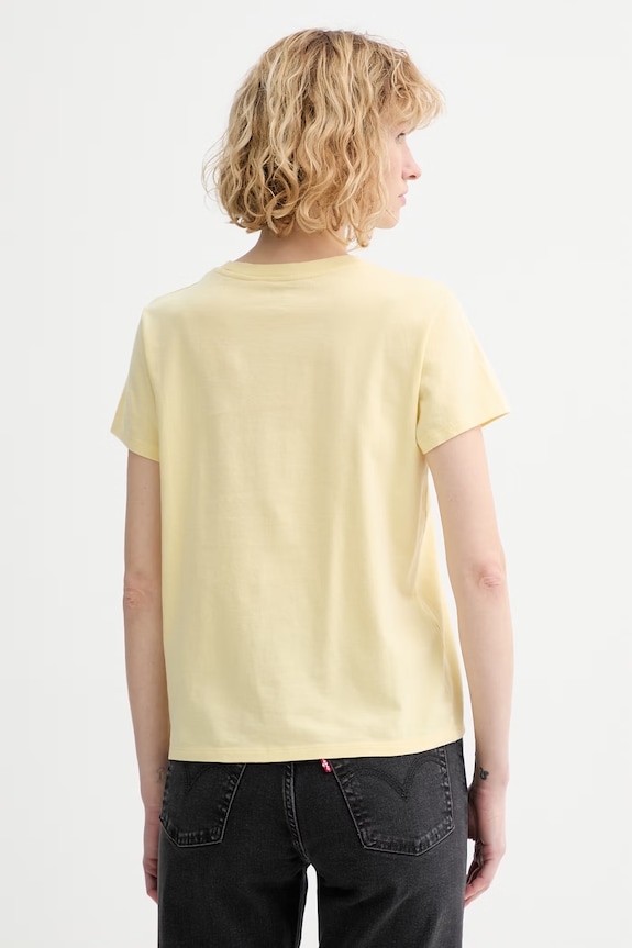 Abbigliamento Levi's t-shirt in cotone PERFECT 39185.0401 giallo