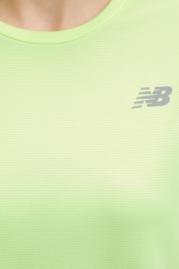 New Balance tricou de antrenament pentru femei WT41222AFG verde