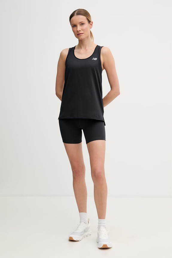 New Balance αθλητική μπλούζα Γυναικεία WT41220BK μαύρο SS26