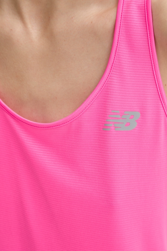 New Balance Αθλητική μπλούζα γυναικεία ροζ WT41220AAB