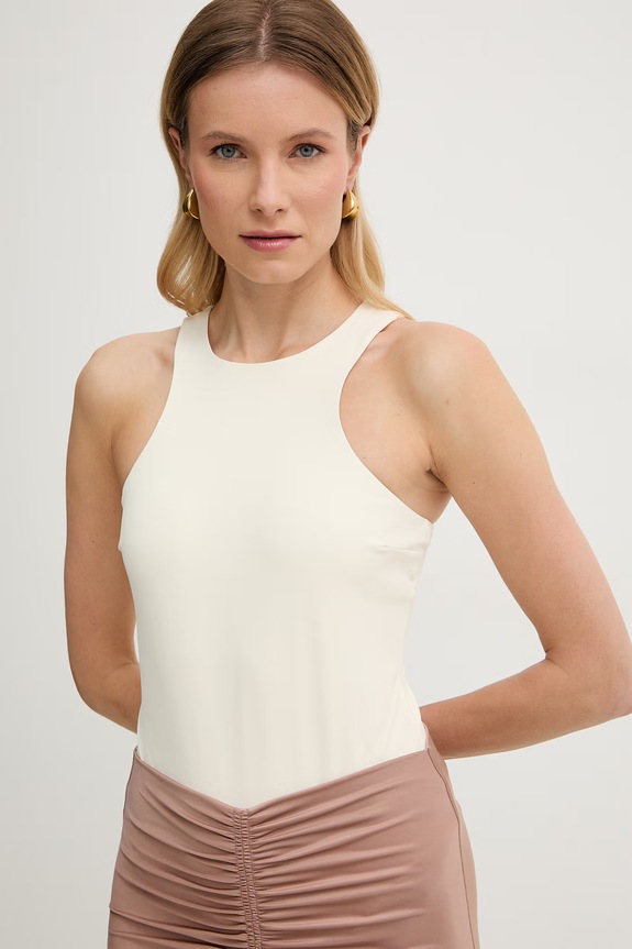 Patrizia Pepe body damskie beżowy 2M4554.JZ26