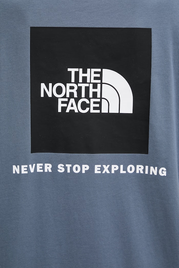 The North Face t-shirt EVOLUTION NF0A8B6W0U31 niebieski