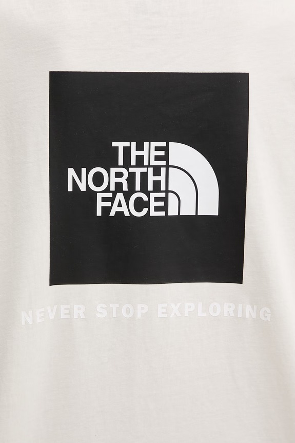 The North Face t-shirt EVOLUTION beżowy NF0A8B6WQLI1
