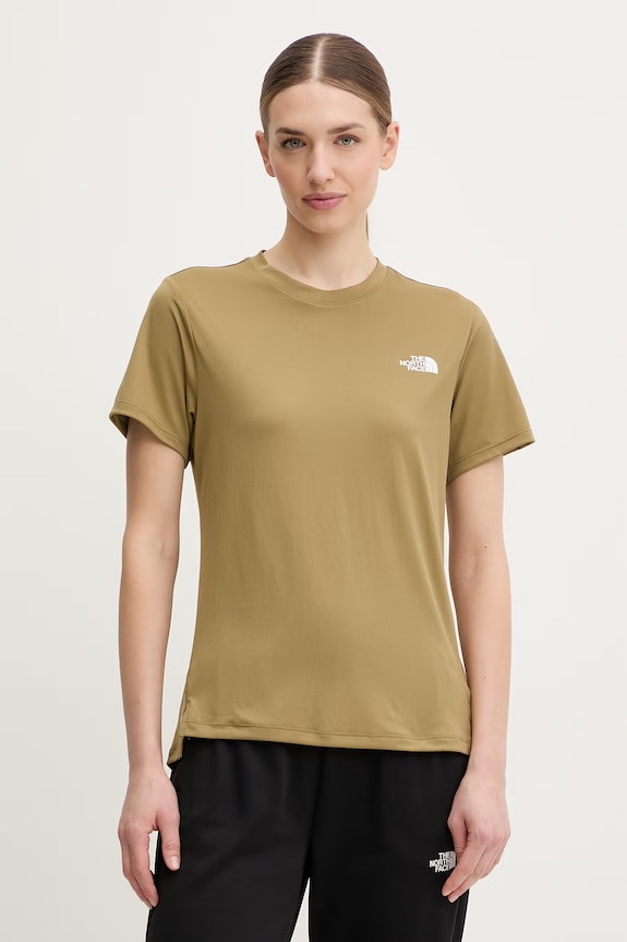 Tričko The North Face jednofarebný zelená NF0A8BRR2EL1