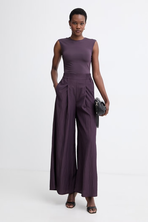 Max&Co. bluză pentru femei, cu vâscoză MCOBELLICO 2616941024200 violet SS26