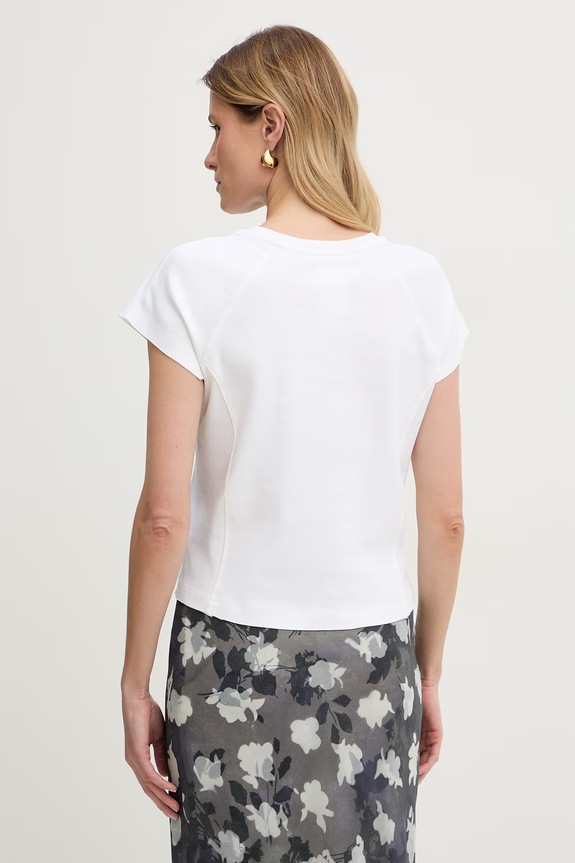 Odzież Max&Co. t-shirt damski bawełniany MCOVELLO 2616941053200 beżowy