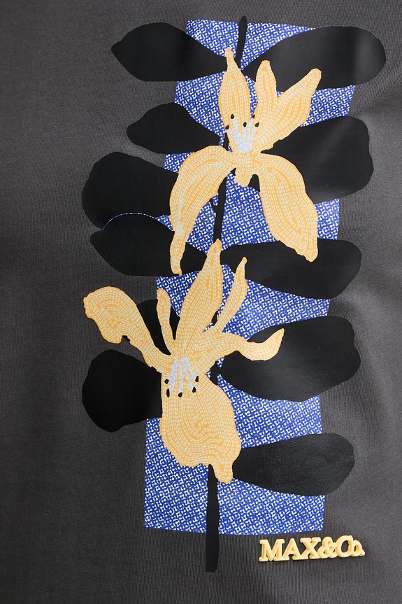 Max&Co. tricou pentru femei, din bumbac MCOCASTA 2616971044200 gri