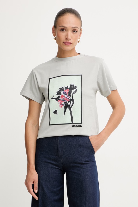 Max&Co. tricou pentru femei, din bumbac MCOOGNUNO gri 2616971054200
