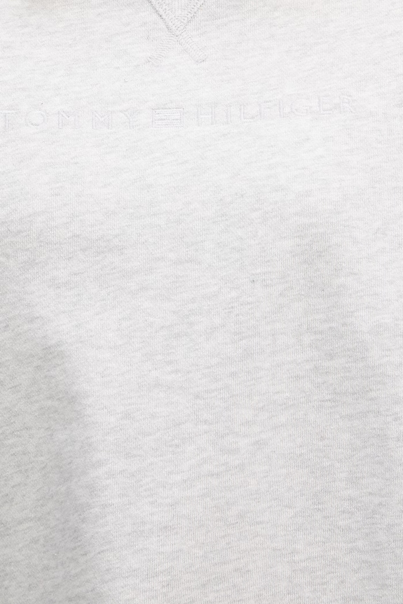 Tommy Hilfiger tričko dámské s bavlnou UW0UW06313 šedá