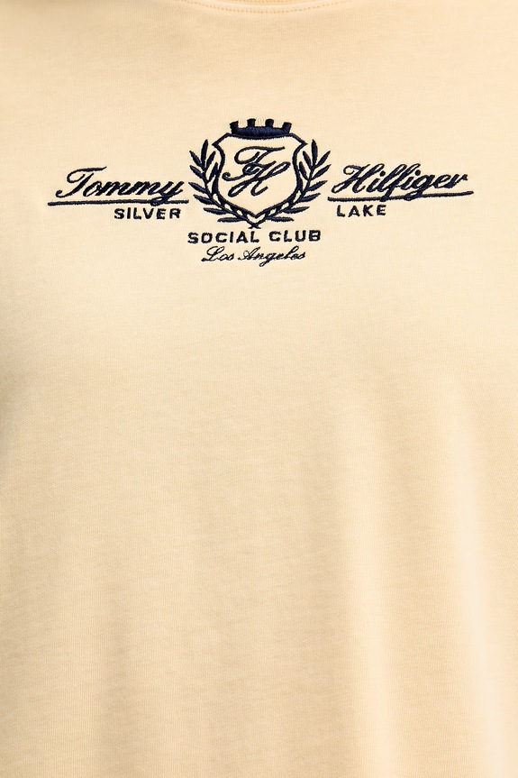 Tommy Hilfiger tričko dámske bavlnené WW0WW48713 žltá