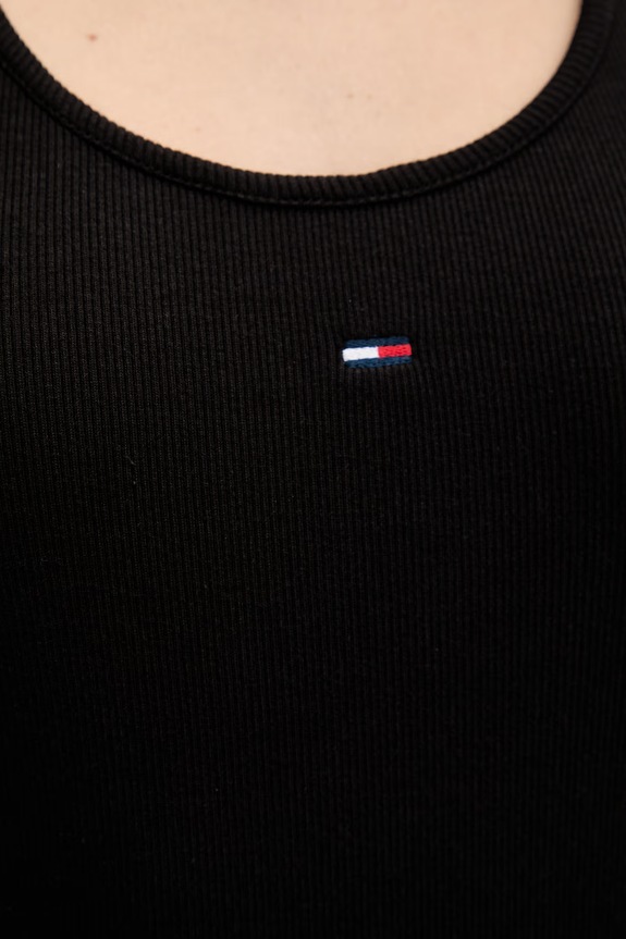 Tommy Jeans bokserka damska bawełniana z elastanem DW0DW22264 czarny