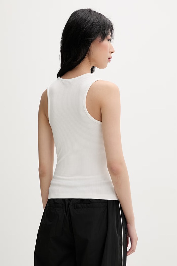 Îmbrăcăminte Tommy Jeans top pentru femei DW0DW22282 bej
