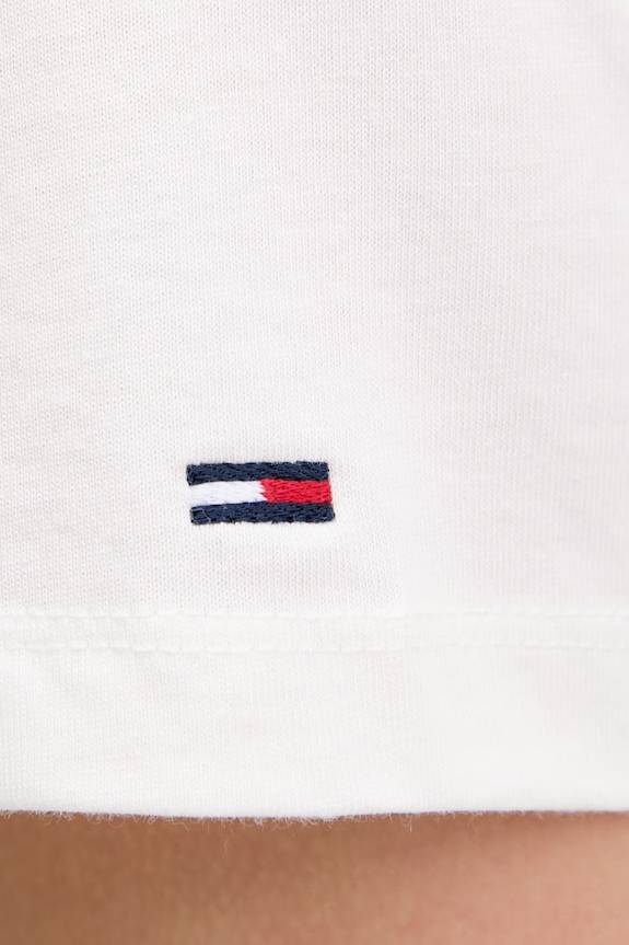 Tommy Jeans tricou pentru femei, din bumbac DW0DW22310 bej
