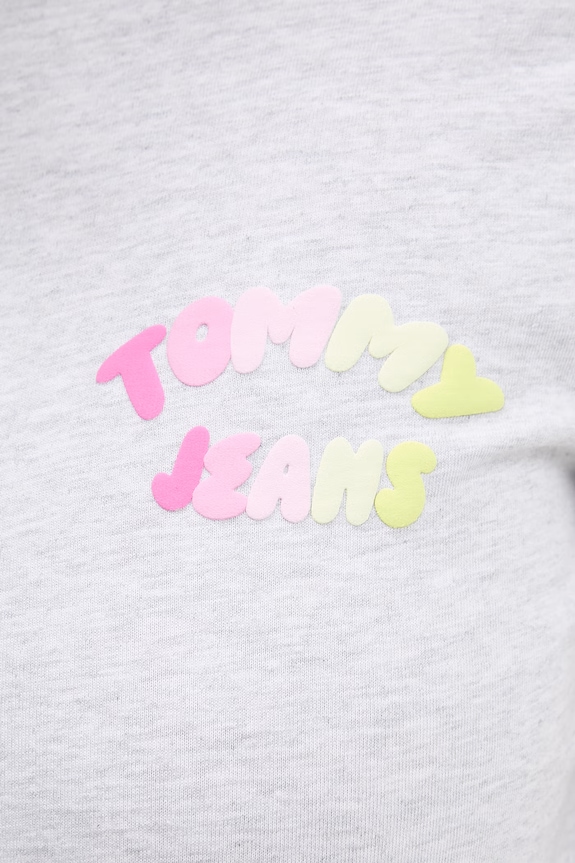 Tommy Jeans tricou pentru femei, din bumbac DW0DW22310 gri