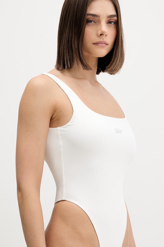 Tommy Jeans body pentru femei bej DW0DW22311