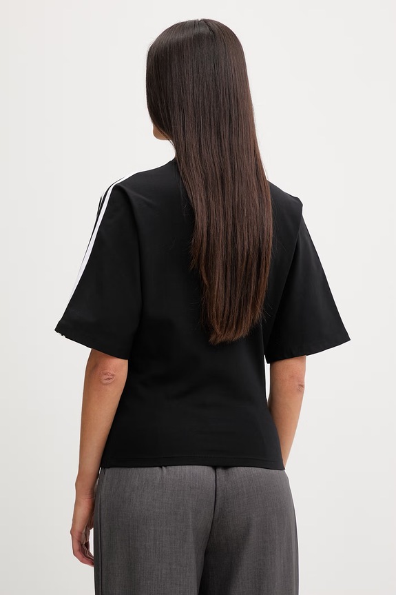 Odjeća adidas Originals majica ženska od pamuka s elastanom KY5091 crna
