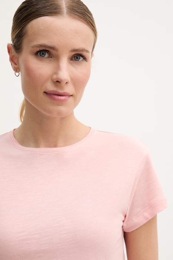 Tommy Hilfiger basic női pamut rózsaszín WW0WW48702