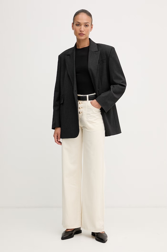 Tommy Hilfiger basic tričko dámské bavlněné WW0WW48702 černá SS26