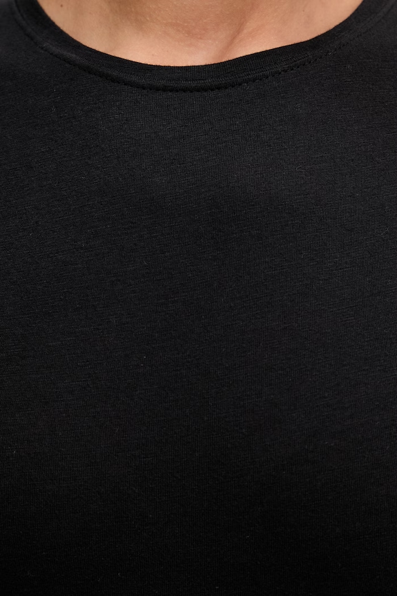 Tommy Hilfiger basic tričko dámské bavlněné WW0WW48702 černá