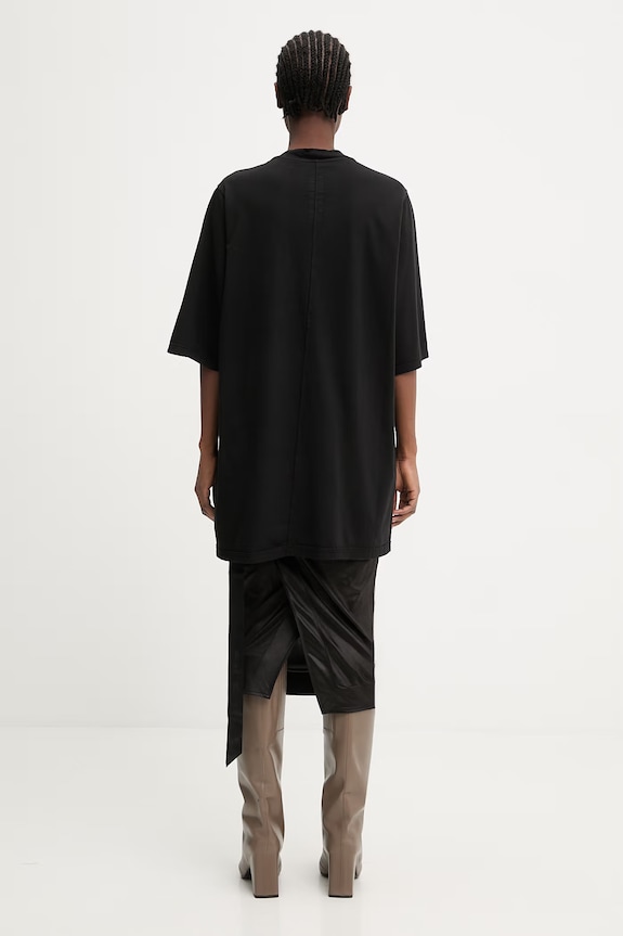 Odzież Rick Owens DRKSHDW Jumbo t-shirt bawełniany damski DS01F4204.RNEP2 czarny