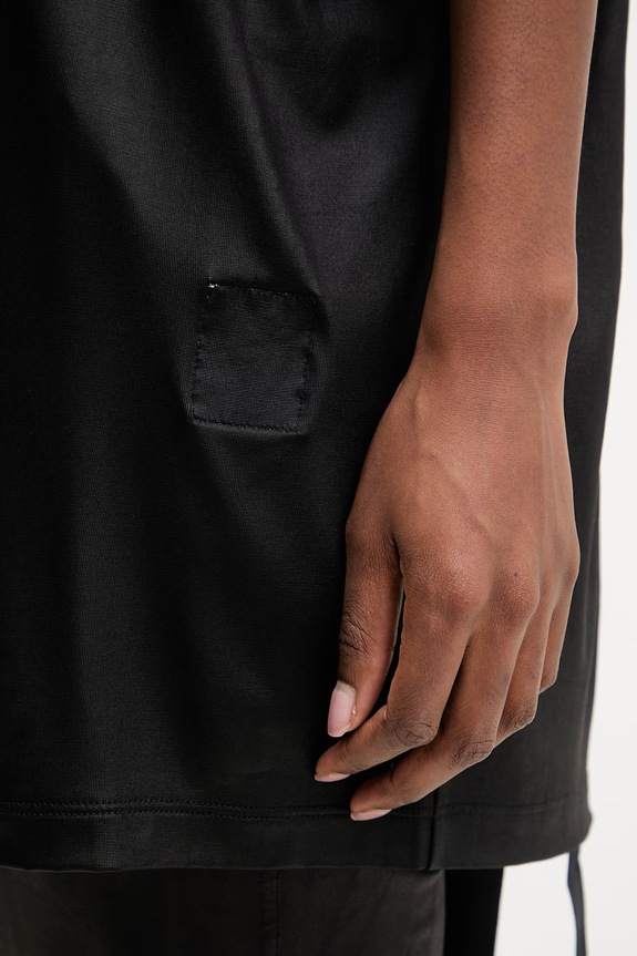 Rick Owens DRKSHDW Jumbo tricou pentru femei negru DS01F4204.JL
