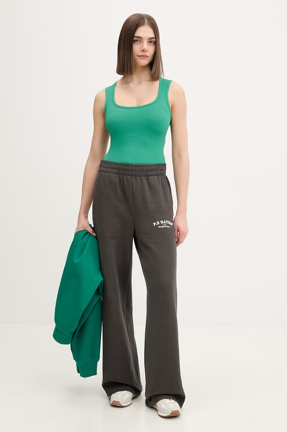 P.E Nation top pentru femei Refine 261W007 verde SS26