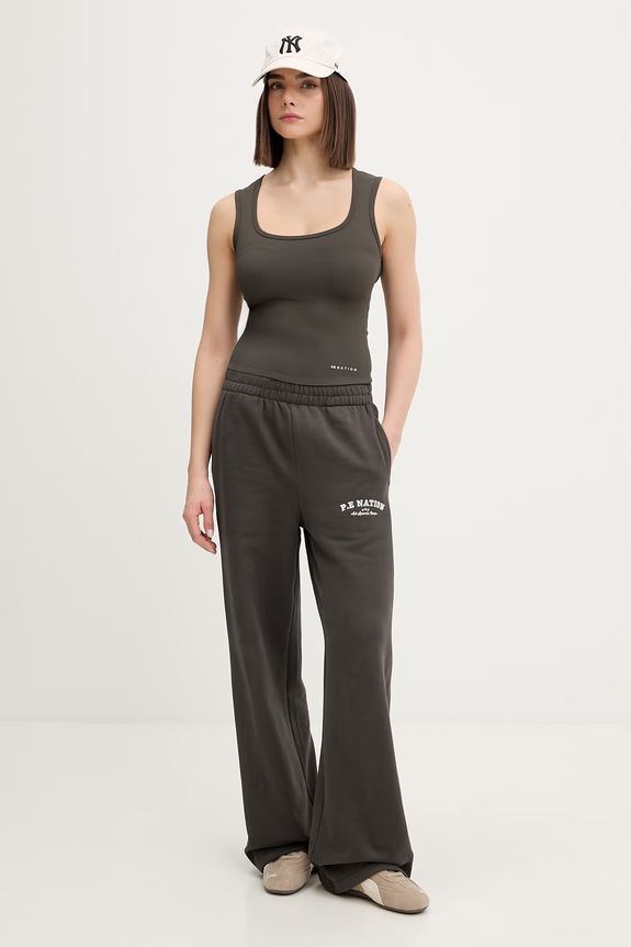 P.E Nation top pentru femei Refine 261W007 verde SS26
