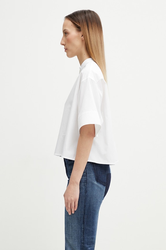 Kenzo Shirt SC рубашка из хлопка для женщин FG52CH2819LF белый SS26