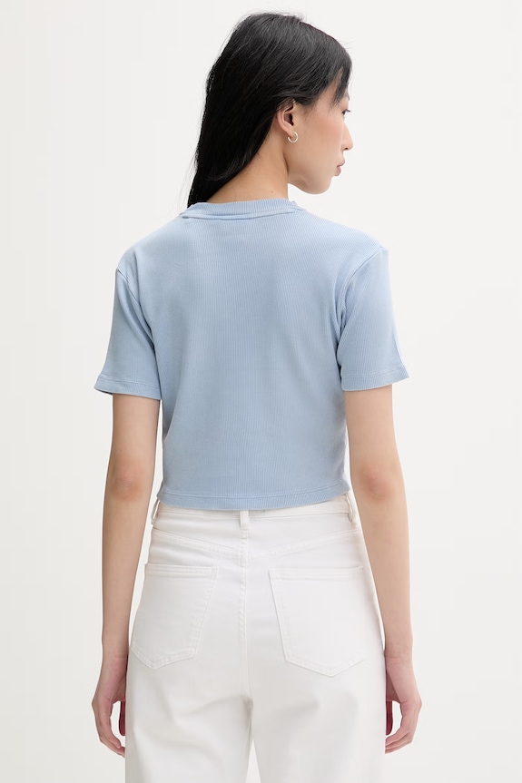 Oblečenie Dickies tričko dámske bavlnené DK0A866FL391 modrá