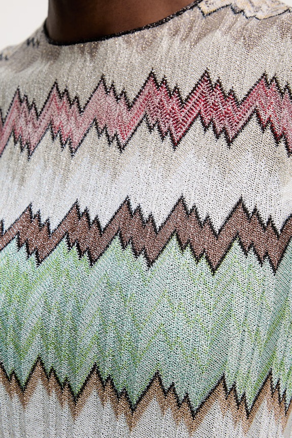 Missoni top DS26SK0K.BR014W beżowy
