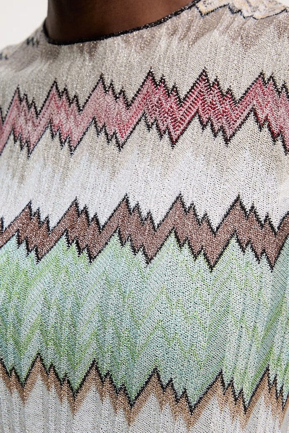 Missoni top DS26SK0K.BR014W beżowy