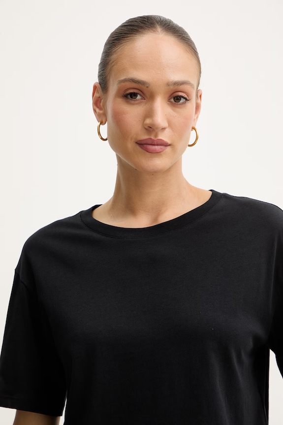 Oblečenie Bavlnené tričko Armani Exchange XW001709.AF17172 čierna
