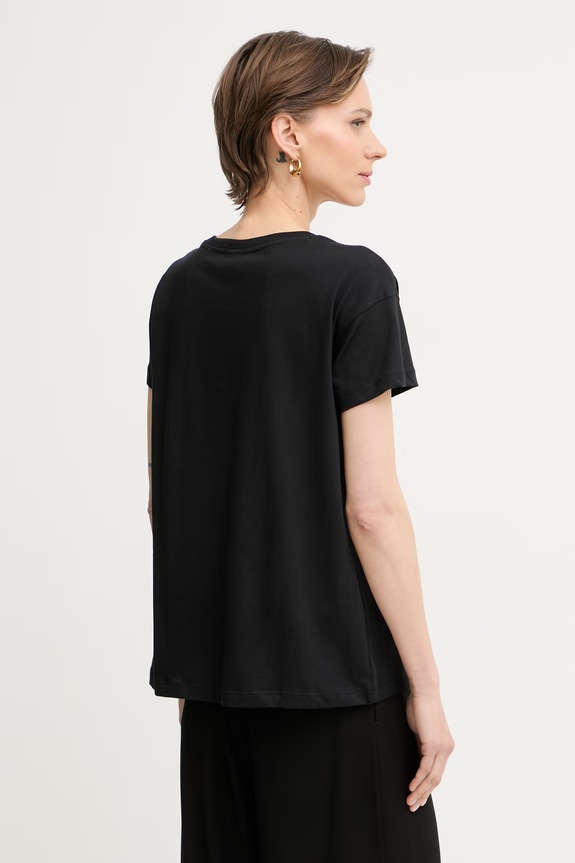 Oblečenie Armani Exchange tričko dámske bavlnené XW002290.AF17172 čierna