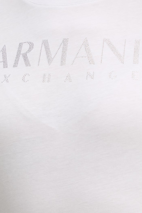 Bavlnené tričko Armani Exchange XW002294.AF17172 biela