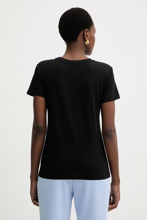 Îmbrăcăminte Armani Exchange tricou din bumbac XW002316.AF10358 negru