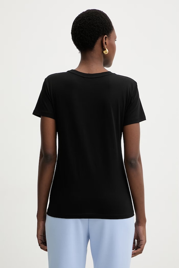 Îmbrăcăminte Armani Exchange tricou din bumbac XW002316.AF10358 negru