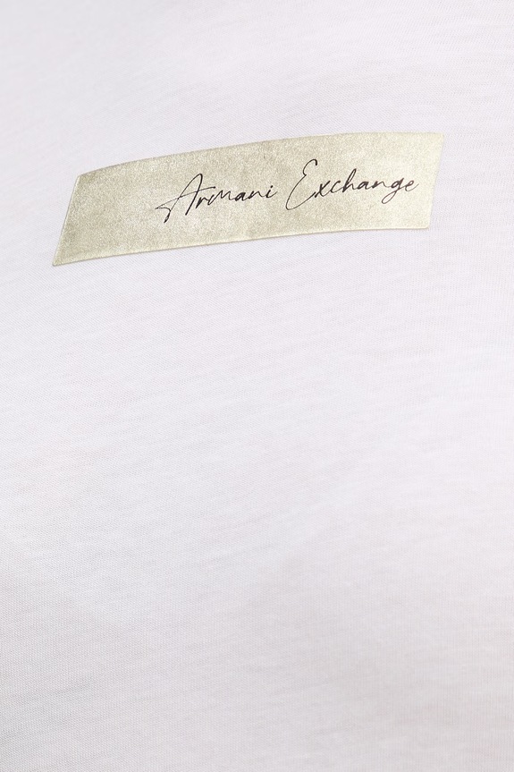 Bavlnené tričko Armani Exchange XW002327.AF10358 biela