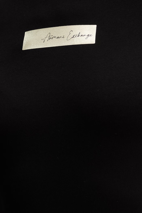 Bavlnené tričko Armani Exchange čierna XW002327.AF10358