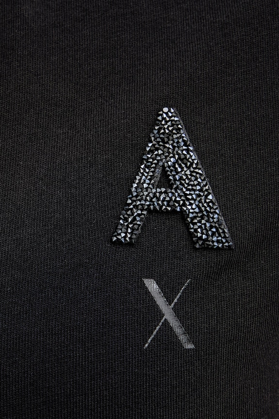 Bavlnené tričko Armani Exchange XW002330.AF10356 čierna