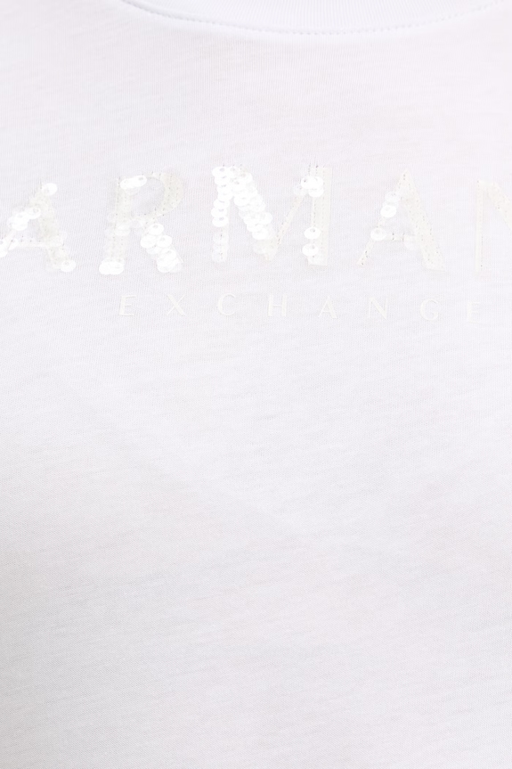 Bavlnené tričko Armani Exchange XW002340.AF10358 biela