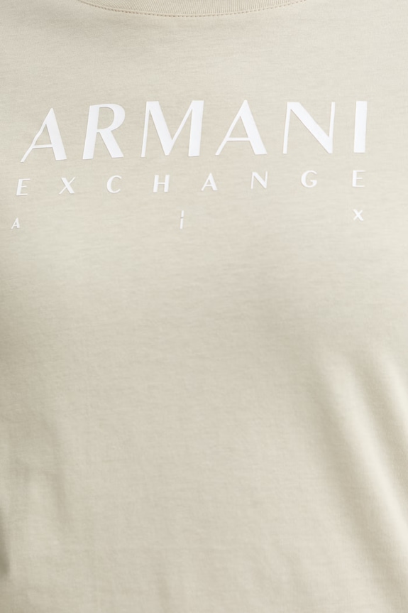 Armani Exchange tricou pentru femei, din bumbac XW002345.AF10356 verde